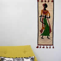 Single lady tapestry
