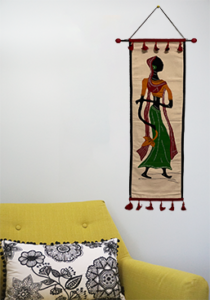 Single lady tapestry